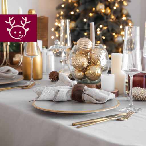 Decorare la tavola di Natale